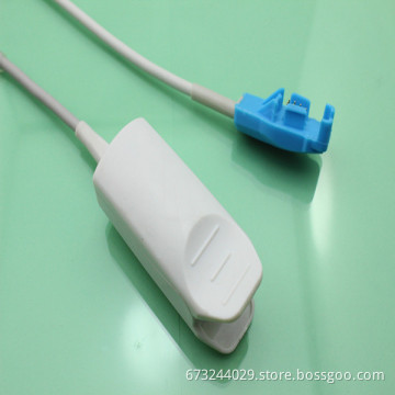 Reusable 8pin adullt finger clip ge ohmeda spo2 sensor